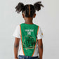 Custom Ivory Coast Football Kid T shirt 2026 Cote d'Ivoire Les Elephants Green Version LT14