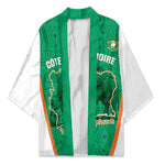 Custom Ivory Coast Football Kimono 2026 Cote d'Ivoire Les Elephants Green Version - African Pride
