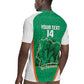 Custom Ivory Coast Football Rugby Jersey 2026 Cote d'Ivoire Les Elephants Green Version LT14