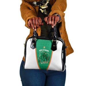 Ivory Coast Football Shoulder Handbag 2026 Cote d'Ivoire Les Elephants Green Version - African Pride