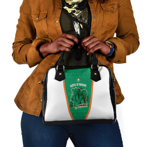 Ivory Coast Football Shoulder Handbag 2026 Cote d'Ivoire Les Elephants Green Version - African Pride