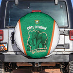 Ivory Coast Football Spare Tire Cover 2026 Cote d'Ivoire Les Elephants Green Version - African Pride