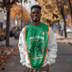 Custom Ivory Coast Football Sweatshirt 2026 Cote d'Ivoire Les Elephants Green Version - African Pride