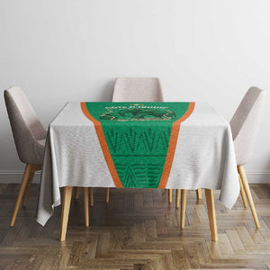 Ivory Coast Football Tablecloth 2026 Cote d'Ivoire Les Elephants Green Version - African Pride