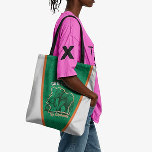 Ivory Coast Football Tote Bag 2026 Cote d'Ivoire Les Elephants Green Version - African Pride