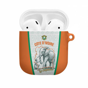 Ivory Coast Football AirPods Case 2026 Cote d'Ivoire Les Elephants White Version - African Pride