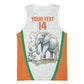 Custom Ivory Coast Football Basketball Jersey 2026 Cote d'Ivoire Les Elephants White Version - African Pride
