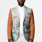 Custom Ivory Coast Football Blazer 2026 Cote d'Ivoire Les Elephants White Version - African Pride