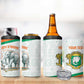 Custom Ivory Coast Football 4 in 1 Can Cooler Tumbler 2026 Cote d'Ivoire Les Elephants White Version - African Pride