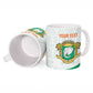 Custom Ivory Coast Football Ceramic Mug 2026 Cote d'Ivoire Les Elephants White Version - African Pride