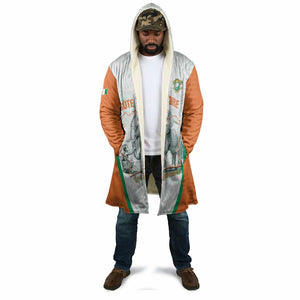 Custom Ivory Coast Football Cloak 2026 Cote d'Ivoire Les Elephants White Version - African Pride