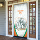 Custom Ivory Coast Football Door Cover 2026 Cote d'Ivoire Les Elephants White Version - African Pride