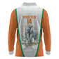 Custom Ivory Coast Football Long Sleeve Polo Shirt 2026 Cote d'Ivoire Les Elephants White Version - African Pride