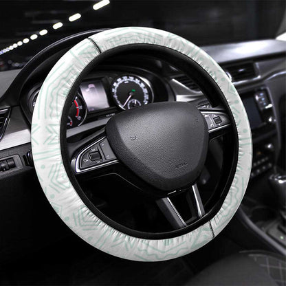 Ivory Coast Football Steering Wheel Cover 2026 Cote d'Ivoire Les Elephants White Version - African Pride