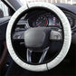Ivory Coast Football Steering Wheel Cover 2026 Cote d'Ivoire Les Elephants White Version - African Pride