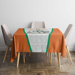 Ivory Coast Football Tablecloth 2026 Cote d'Ivoire Les Elephants White Version - African Pride