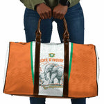 Ivory Coast Football Travel Bag 2026 Cote d'Ivoire Les Elephants White Version - African Pride