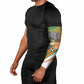 Custom Ivory Coast Football Arm Sleeves 2026 Allez Les Elephants Cute Mascot - African Pride