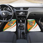 Custom Ivory Coast Football Car Mats 2026 Allez Les Elephants Cute Mascot - African Pride