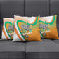Ivory Coast Football Pillow Cover 2026 Allez Les Elephants Cute Mascot - African Pride