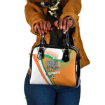 Ivory Coast Football Shoulder Handbag 2026 Allez Les Elephants Cute Mascot - African Pride