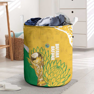 South Africa Soccer Laundry Basket 2026 Bafana Bafana Go Boys Protea - African Pride
