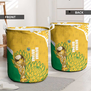 South Africa Soccer Laundry Basket 2026 Bafana Bafana Go Boys Protea - African Pride