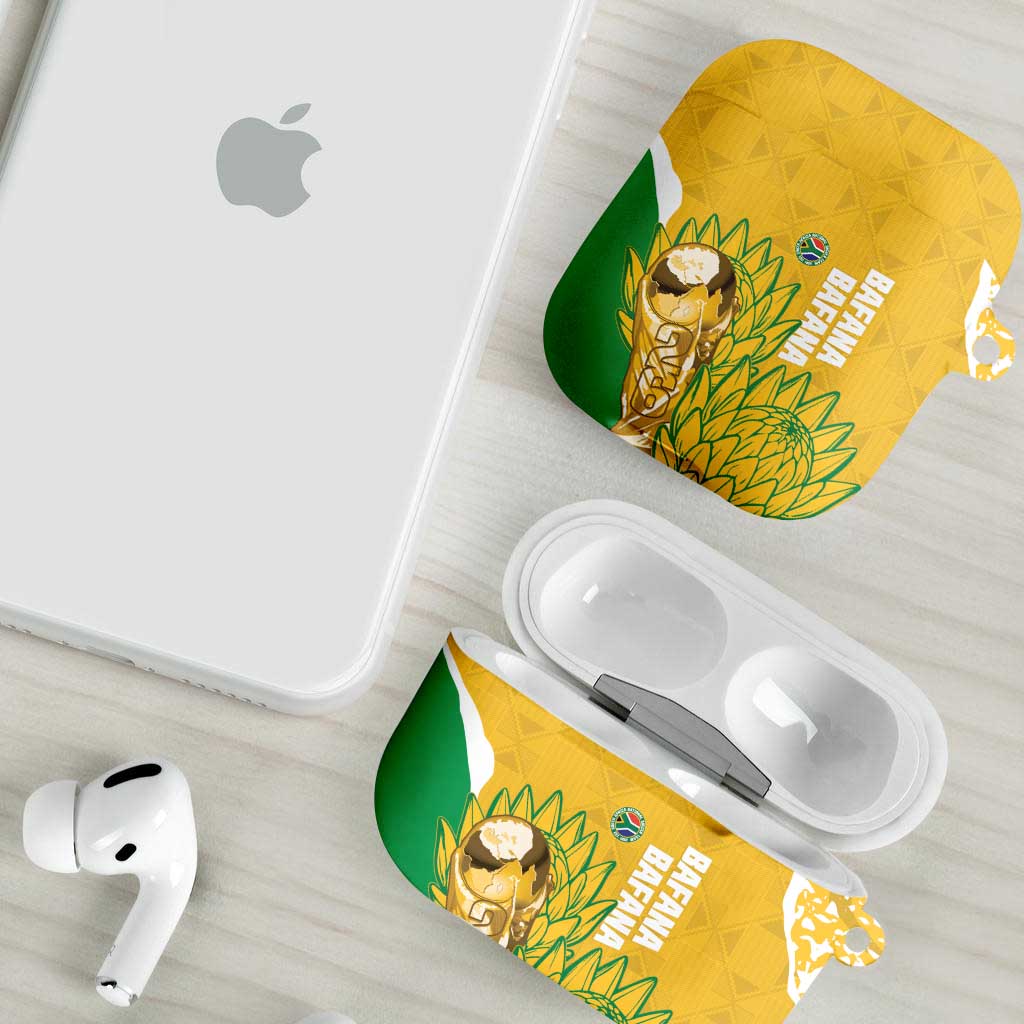 South Africa Soccer AirPods Case 2026 Bafana Bafana Go Boys Protea - African Pride