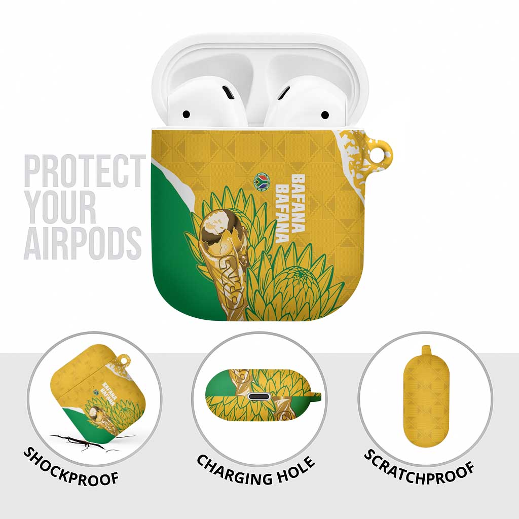 South Africa Soccer AirPods Case 2026 Bafana Bafana Go Boys Protea - African Pride