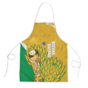 South Africa Soccer Apron 2026 Bafana Bafana Go Boys Protea - African Pride