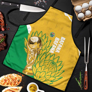South Africa Soccer Apron 2026 Bafana Bafana Go Boys Protea - African Pride