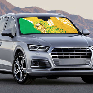 South Africa Soccer Auto Sun Shade 2026 Bafana Bafana Go Boys Protea - African Pride