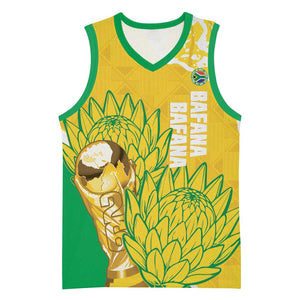 Custom South Africa Soccer Basketball Jersey 2026 Bafana Bafana Go Boys Protea - African Pride