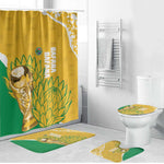 South Africa Soccer Bathroom Set 2026 Bafana Bafana Go Boys Protea - African Pride