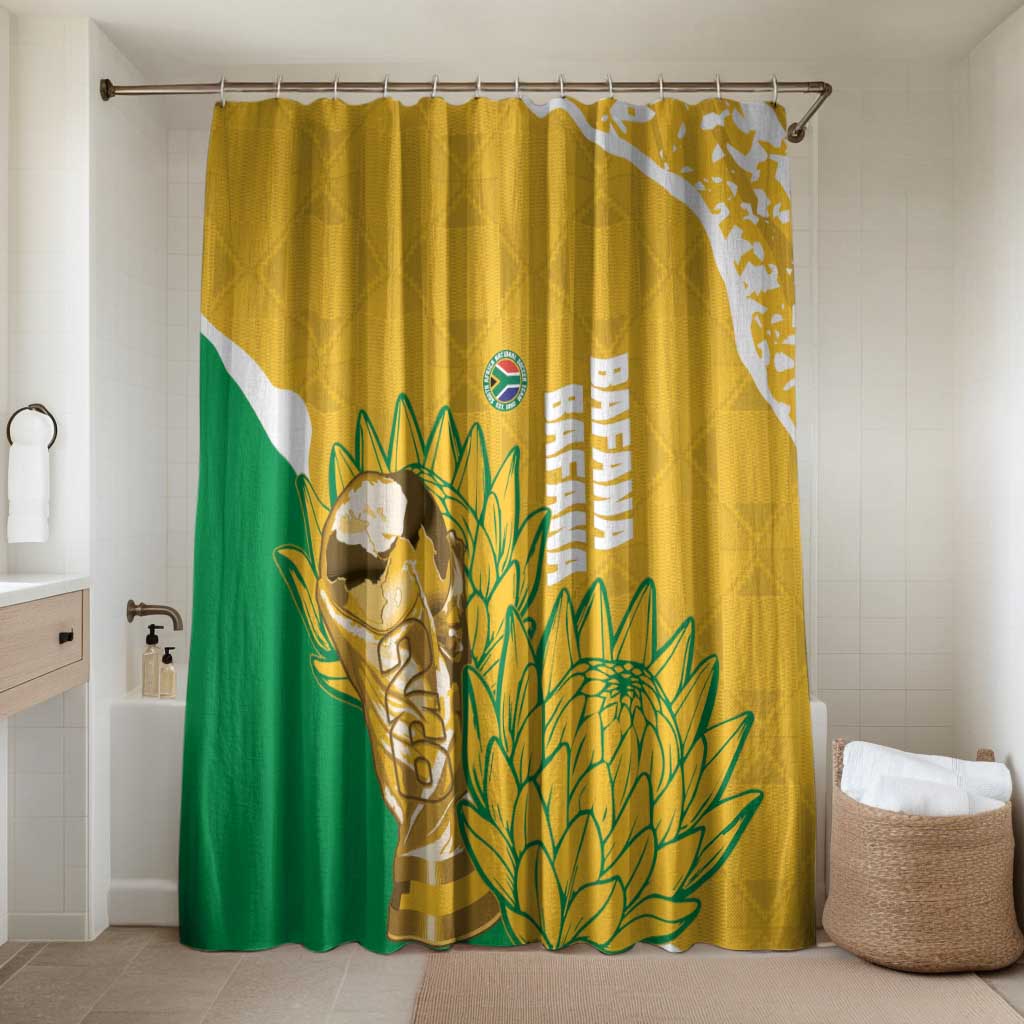 South Africa Soccer Bathroom Set 2026 Bafana Bafana Go Boys Protea - African Pride