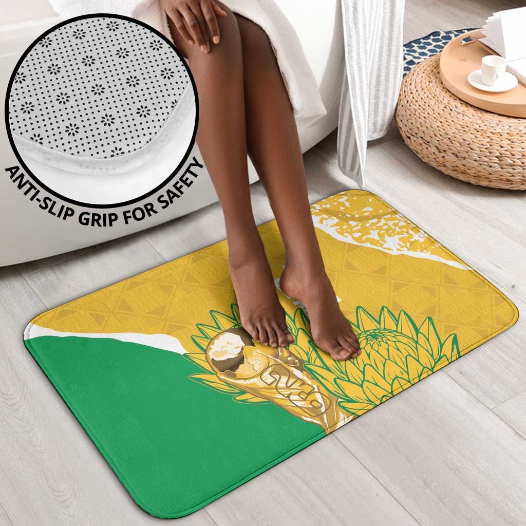 South Africa Soccer Bathroom Set 2026 Bafana Bafana Go Boys Protea - African Pride
