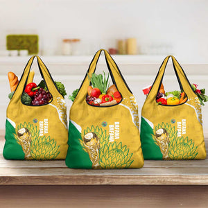 South Africa Soccer Grocery Bag 2026 Bafana Bafana Go Boys Protea - African Pride