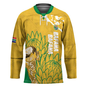 Custom South Africa Soccer Hockey Jersey 2026 Bafana Bafana Go Boys Protea - African Pride