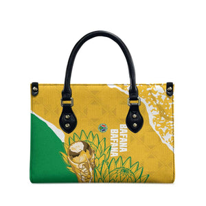 South Africa Soccer Leather Bag 2026 Bafana Bafana Go Boys Protea - African Pride