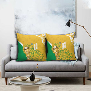 South Africa Soccer Pillow Cover 2026 Bafana Bafana Go Boys Protea - African Pride