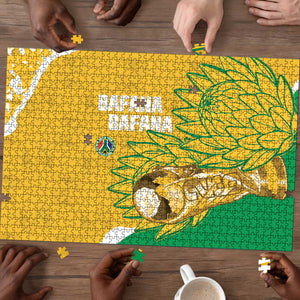 South Africa Soccer Puzzle 2026 Bafana Bafana Go Boys Protea - African Pride