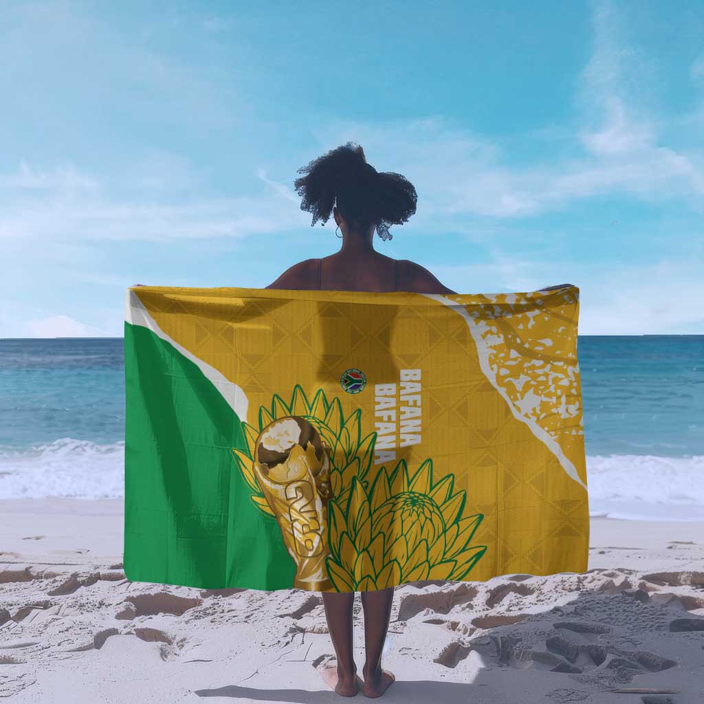 South Africa Soccer Sarong 2026 Bafana Bafana Go Boys Protea - African Pride
