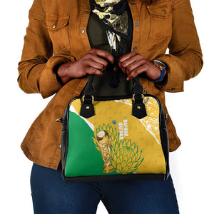 South Africa Soccer Shoulder Handbag 2026 Bafana Bafana Go Boys Protea - African Pride