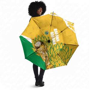 South Africa Soccer Umbrella 2026 Bafana Bafana Go Boys Protea - African Pride