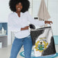 Custom Ghana Football Laundry Basket 2026 Go Black Stars Black Adinkra Pattern - African Pride