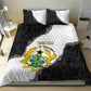 Custom Ghana Football Bedding Set 2026 Go Black Stars Black Adinkra Pattern - African Pride