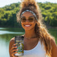 Custom Ghana Football 4 in 1 Can Cooler Tumbler 2026 Go Black Stars Black Adinkra Pattern - African Pride