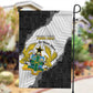 Custom Ghana Football Garden Flag 2026 Go Black Stars Black Adinkra Pattern - African Pride