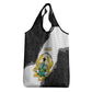 Custom Ghana Football Grocery Bag 2026 Go Black Stars Black Adinkra Pattern - African Pride
