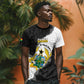 Custom Ghana Football T shirt 2026 Go Black Stars Black Adinkra Pattern LT14